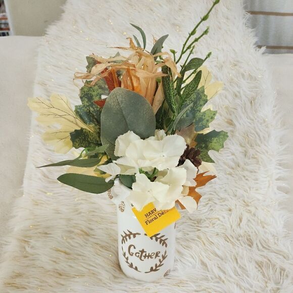 New HarvestArtificial Sunflower & Hydrangea - Picture 4 of 6